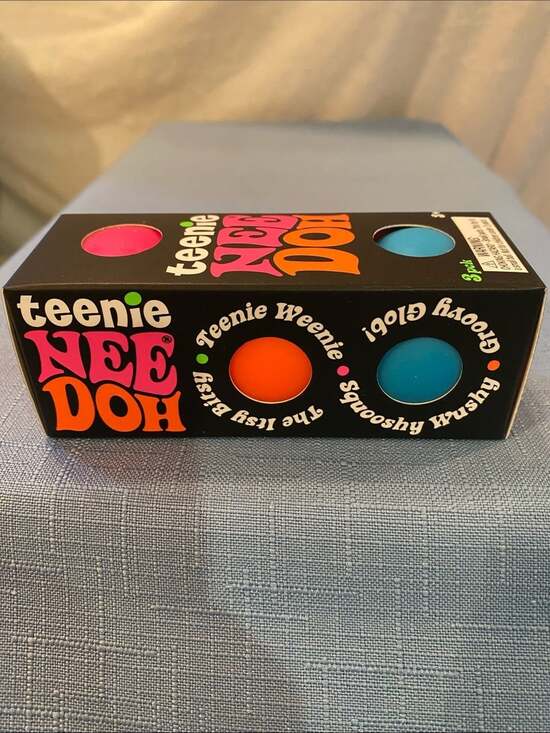 Other - NeeDoh teenie 3-Pack groovy glob - orange, blue, pink NIB